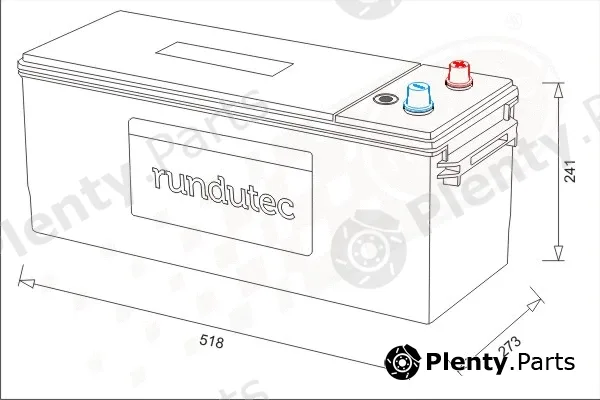 rutecGmbH RNU230RML — Starter Battery