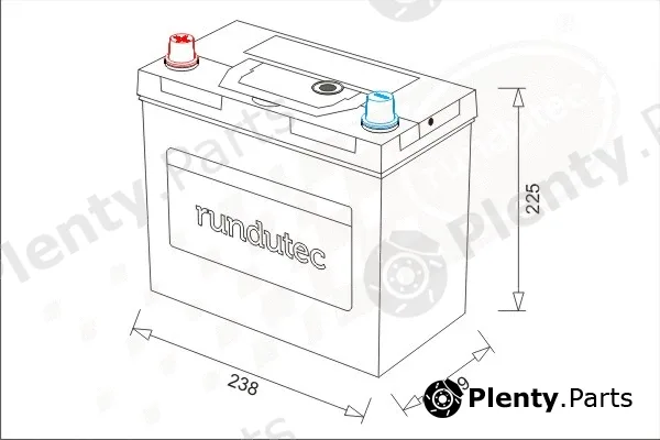 rutecGmbH RNU045LCNBL — Starter Battery