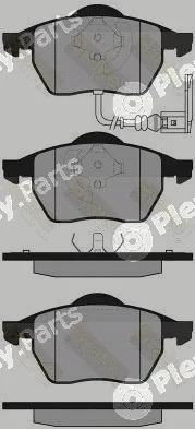 Brake ENGINEERING PA1305 — Brake Pad Set, disc brake