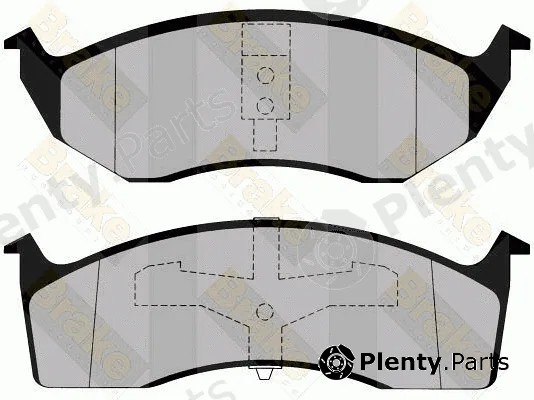 Brake ENGINEERING PA1137 — Brake Pad Set, disc brake