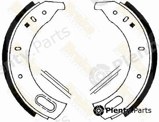 Brake ENGINEERING SH2107 — Brake Shoe Set