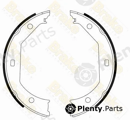 Brake ENGINEERING SH2549 — Brake Shoe Set, parking brake