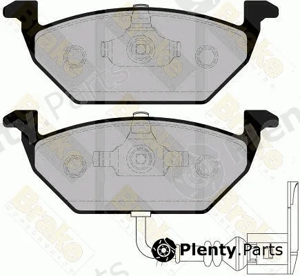 Brake ENGINEERING PA1289 — Brake Pad Set, disc brake