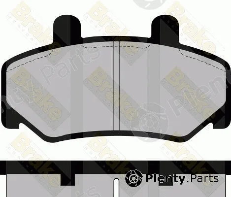 Brake ENGINEERING PA557 — Brake Pad Set, disc brake