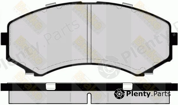 Brake ENGINEERING PA1493 — Brake Pad Set, disc brake