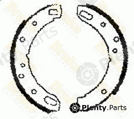 Brake ENGINEERING SH2067 — Brake Shoe Set