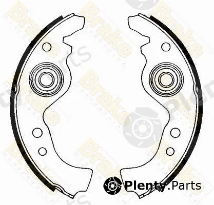 Brake ENGINEERING SH1160 — Brake Shoe Set