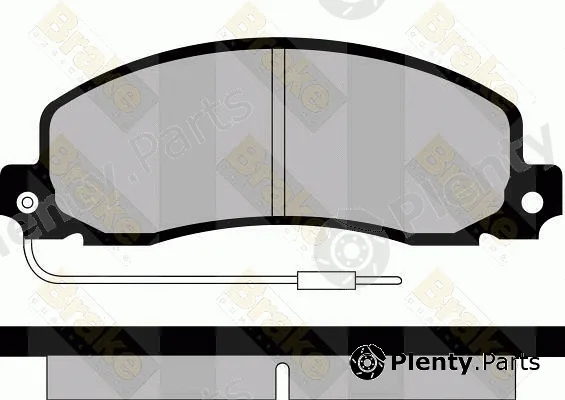 Brake ENGINEERING PA447 — Brake Pad Set, disc brake