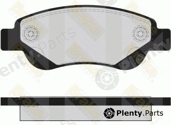 Brake ENGINEERING PA1666 — Brake Pad Set, disc brake