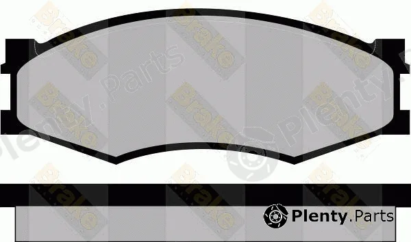 Brake ENGINEERING PA358 — Brake Pad Set, disc brake