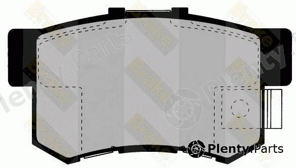 Brake ENGINEERING PA1347 — Brake Pad Set, disc brake