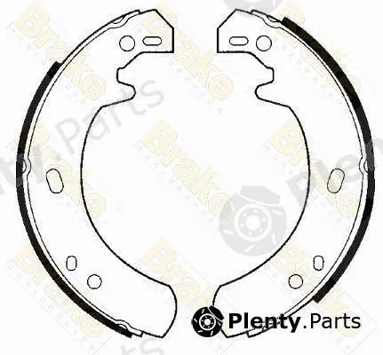 Brake ENGINEERING SH2437 — Brake Shoe Set, parking brake