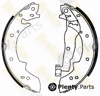 Brake ENGINEERING SH1177 — Brake Shoe Set