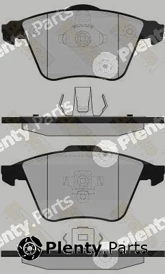 Brake ENGINEERING PA1628 — Brake Pad Set, disc brake