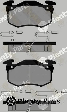 Brake ENGINEERING PA352 — Brake Pad Set, disc brake