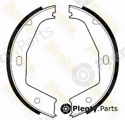 Brake ENGINEERING SH2413 — Brake Shoe Set, parking brake