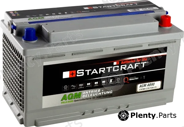 Startcraft AGMAB90 — Starter Battery Antrieb+Beleuchtung