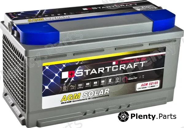 Startcraft AGMSO105 — Starter Battery AGM SOLAR