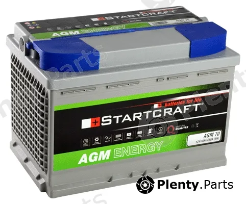 Startcraft AGM70 — Starter Battery AGM ENERGY