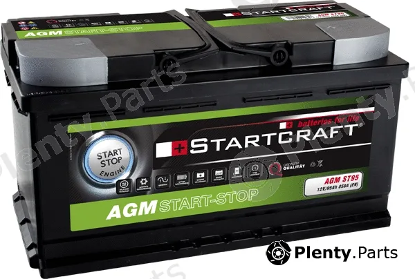 Startcraft AGMST95 — Starter Battery AGM START STOP