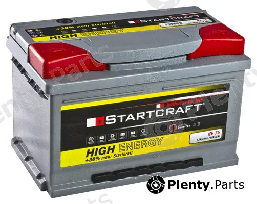 Startcraft HE75 — Starter Battery HIGH ENERGY