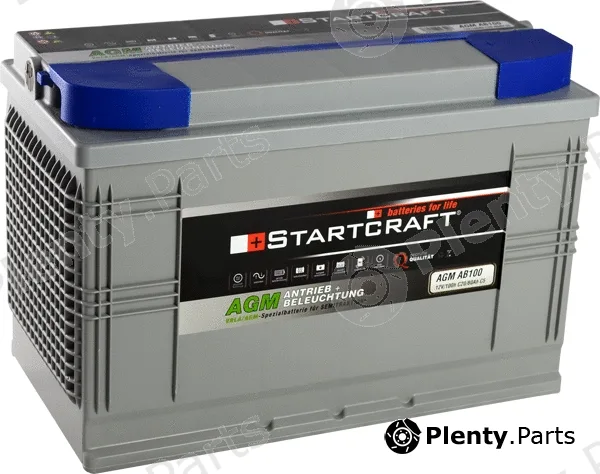 Startcraft AGMAB100 — Starter Battery Antrieb+Beleuchtung
