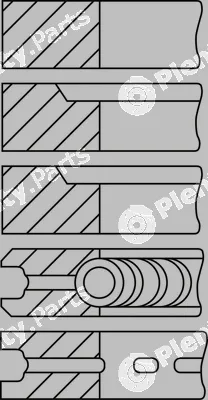 Goetze Engine 08-130200-00 — Piston Ring Kit