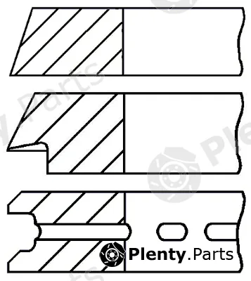 Goetze Engine 08-990700-00 — Piston Ring Kit