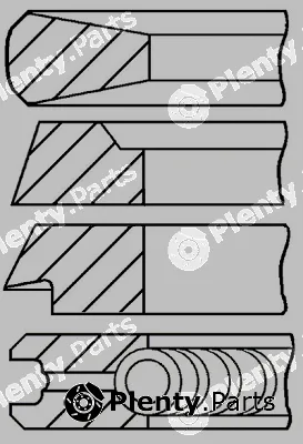 Goetze Engine 08-112200-00 — Piston Ring Kit