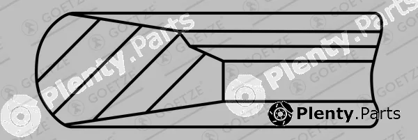 Goetze Engine 3.5mm008IWPVDST — Piston Ring