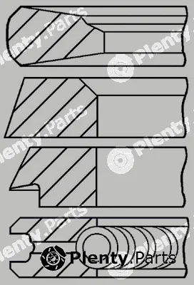Goetze Engine 08-279400-00 — Piston Ring Kit