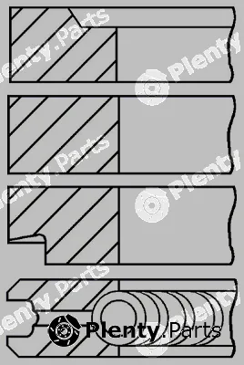 Goetze Engine 08-314900-10 — Piston Ring Kit
