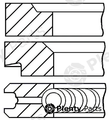 Goetze Engine 08-322700-00 — Piston Ring Kit