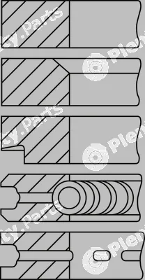 Goetze Engine 08-160800-00 — Piston Ring Kit