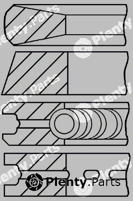 Goetze Engine 08-526000-00 — Piston Ring Kit