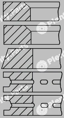 Goetze Engine 08-275800-00 — Piston Ring Kit