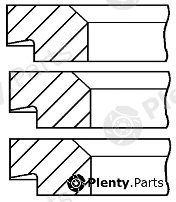 Goetze Engine 08-177400-00 — Piston Ring Kit