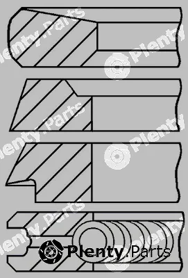 Goetze Engine 08-963211-00 — Piston Ring Kit