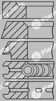 Goetze Engine 08-314600-00 — Piston Ring Kit