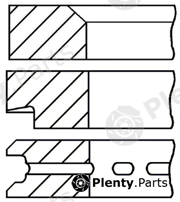 Goetze Engine 08-700300-00 — Piston Ring Kit