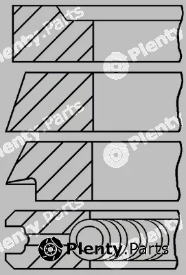 Goetze Engine 08-313800-10 — Piston Ring Kit