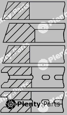 Goetze Engine 08-117200-00 — Piston Ring Kit
