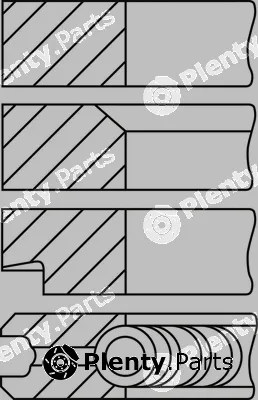 Goetze Engine 08-106700-00 — Piston Ring Kit
