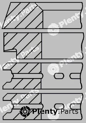 Goetze Engine 08-200800-00 — Piston Ring Kit