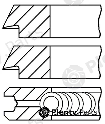 Goetze Engine 08-140500-00 — Piston Ring Kit