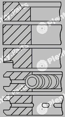 Goetze Engine 08-313100-00 — Piston Ring Kit