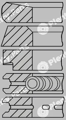 Goetze Engine 08-317100-00 — Piston Ring Kit