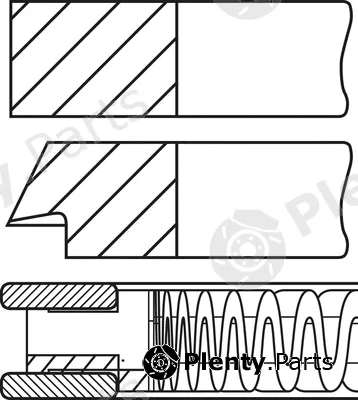 Goetze Engine 08-448800-00 — Piston Ring Kit