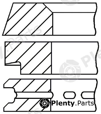 Goetze Engine 08-207000-00 — Piston Ring Kit