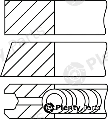 Goetze Engine 08-432000-00 — Piston Ring Kit